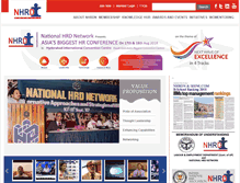 Tablet Screenshot of nationalhrd.org